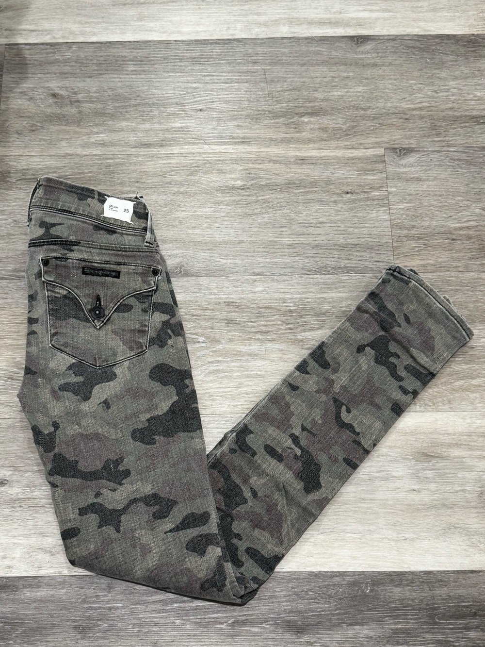 Hudson Collin Skinny Camo Jeans